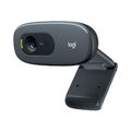 Logitech C270 Webcam, HD 720p, 60° Sichtfeld, Fester Fokus, USB Schwarz