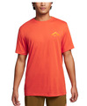 Nike Dri-Fit Trail Orange Running Tee T-Shirt Herren Größe Medium Schnelle Lieferung!