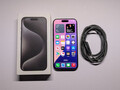 Apple iPhone 15 Pro 128GB - Schwarz Titan (Entsperrt)