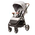 4BABY STINGER Kinderwagen bis 22kg, Liegefunktion, Fußdecke, Moskitonetz, leicht