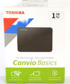 Toshiba Canvio Basics 1 TB - 1000 GB PC Festplatte extern USB 3.0 HDD 2,5 Zoll