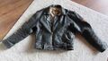 Herren Bikerjacke,Lederjacke,Vintage,Oldscool,Gr.L/XL