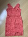 Damen Silvester Party Esprit Kleid Outfit Spitze M 38/40 Wie Neu