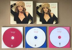 Kylie Minogue Enjoy Yourself Deluxe Ltd Edition 2x CD + DVD Box Set 2015 V selten