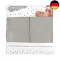 Lilly and Ben Wickelauflagenbezug 2er Pack I kuscheliger & saugstarker Bezug