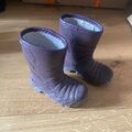 VIKING Gummistiefel warm gefüttert Winterboots Größe 26 lila Mädchen