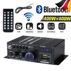 800W bluetooth Mini Verstärker HiFi Power Audio Stereo Bass AMP USB MP3 FM Auto