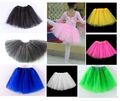 Tütü Tutu Ballettrock Tüllrock 3 Lagen Petticoat Ballettkleid Rock Ballett 