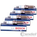 4 BOSCH ZÜNDKERZEN für CITROEN XSARA C3 ZX DACIA LOGAN MAZDA 626 323 FORD