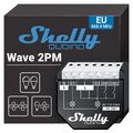 Shelly Wave 2PM | Z-wave Smart Schalter Relais | 2 Kanäle 16 A mit Strommessung