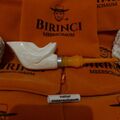 1A Block Meerschaum Pfeife Akryl Mundstück - 9mm Filter Meerschaumpfeife pipe 