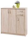 Kommode Sideboard Highboard Schrank Anrichte mit Türen Schubladen Eiche Sonoma