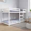 Etagenbett Kinderbett Hochbett Bett Stockbett Lattenrost Massivholz vidaXL