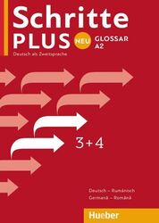 Schritte plus Neu 3+4: Deutsch als Zweitsprache / Glossar Deutsch-Rumänisch