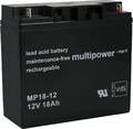 Güde Batterie MP 18-12 / 12 V 18 Ah » für Stromerzeuger der GSE Serie