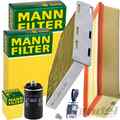 MANN FILTER INSPEKTIONSPAKET passend für A3 8P VW GOLF 5 6 PASSAT B6/7 TIGUAN 5N