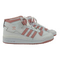 Adidas Damen Sneaker Gr. 42 Weiß Rosa High Top Klettverschluss