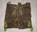 Almsach Trachten Lederhose Gr 52 Braun 