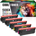 1-5 XXL Toner für HP 508X CF360X Color LaserJet Enterprise M552dn M553dn M553n