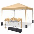 Faltpavillon Pavillon Partyzelt Popup 3x3/6m Stahl Gartenzelt Festzelt UV Schutz