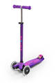 Micro Mobility - maxi micro deluxe LED purple