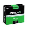 10 Intenso Dvd-r 4,7 Gb 4101652 (4034303005185)