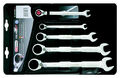 KS TOOLS GEARplus Ratschenringmaulschlüssel-Satz, umschaltbar, 5-tlg. 5/16"-3/4 