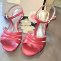 TAMARIS Lederpumps Sandalette  Rot  NEU OVP gr.36