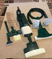 Vorwerk Staubsauger Kobold 121 + ET 340 + mit geeigneten Zubehörpaket XXL-6