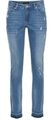 Stretchjeans in KURZGRÖßE, Damenjeans, Skinnyjeans, 7/8 Jeans 343 hellblau NEU