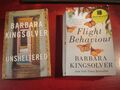 2 x BARBARA KINGSOLVER BUCHPAKET - ""FLUGVERHALTEN"" & ""UNGESCHÜTZT"" - SEHR GUTER ZUSTAND