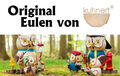 Kuhnert Eule Eulenkind 4 cm | MINI Eule 7 cm | Raucheule 15 cm | Eulenbaum Ruine