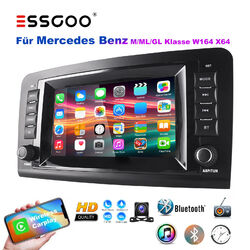 Für Mercedes Benz M/ML/GL Klasse W164 X64 Carplay Android 13 Autoradio GPS NAVI