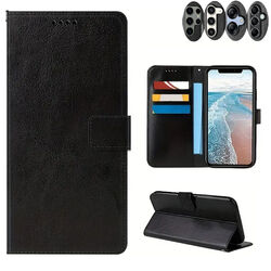 Handy Hülle Buch Tasche Klapp Tasche Schutzhülle Book Case Flip Cover Wallet⭐⭐⭐⭐⭐ ✅ Für Smartphone ✅ Samsung✅Huawei✅Apple✅Xioami