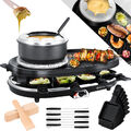 KESSER® Raclette Tischgrill Grill 8 Personen Fondue Raclettegrill Partygrill