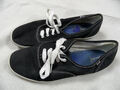 KEDS schöne Textil Schnürschuhe Sneakers schwarz Gr.40 TOP  KB1120