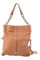 FOSSIL Damen Henkeltasche Leder Pfirsich 32x38cm Top Zustand