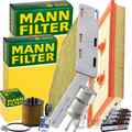 MANN FILTER INSPEKTIONSPAKET passend für 1.6 FSI AUDI A3 8P VW GOLF 5 TOURAN 1T