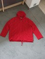 Bluse Blusenjacke Blusenhoodie Gr 48 50 neuwertig kirschrot Reissverschluss