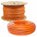 CAT.7 Verlegekabel Netzwerkkabel Installationskabel orange 10m - 1000m  CAT 7