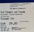 Tickets Olaf Schubert Dresden 14.04.25 Sitzplätze Karten Eintrittskarten