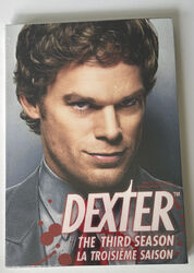 Dexter The Complete Third Season (DVD, 2011) Like New FREE Shipping/Canada