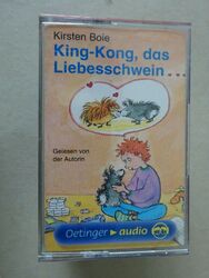 XXXX Kirsten Boie , King - Kong das Liebesschwein , Oetinger , MC