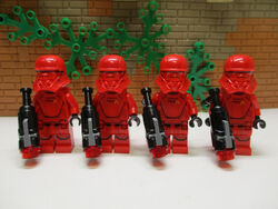 ( O3/2 ) Lego STAR WARS sw1075 Sith Jet Trooper lange Waffe 75266 --- 4 Figuren