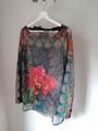 Desigual Tunika/Longbluse  Gr. L langarm wie neu