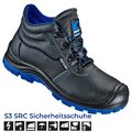 Sicherheitsschuhe Arbeitsschuhe  Stahlkappe Herren Schwarz Blau Craftland S3 SRC