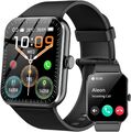 Sport Bluetooth Smartwatch Armband Blutdruck Herren Damen Fitness Tracker Uhr