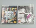 Grand Theft Auto V 5 und Tomb Raider PS3 18+ gebraucht