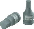 KS TOOLS 1/2" Kraft-Bit-Stecknuss Innensechskant, kurz, 10 mm