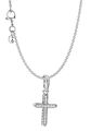 PANDORA Schmuck Halskette für Damen und Jugendliche Glitzerndes Kreuz Set 68622